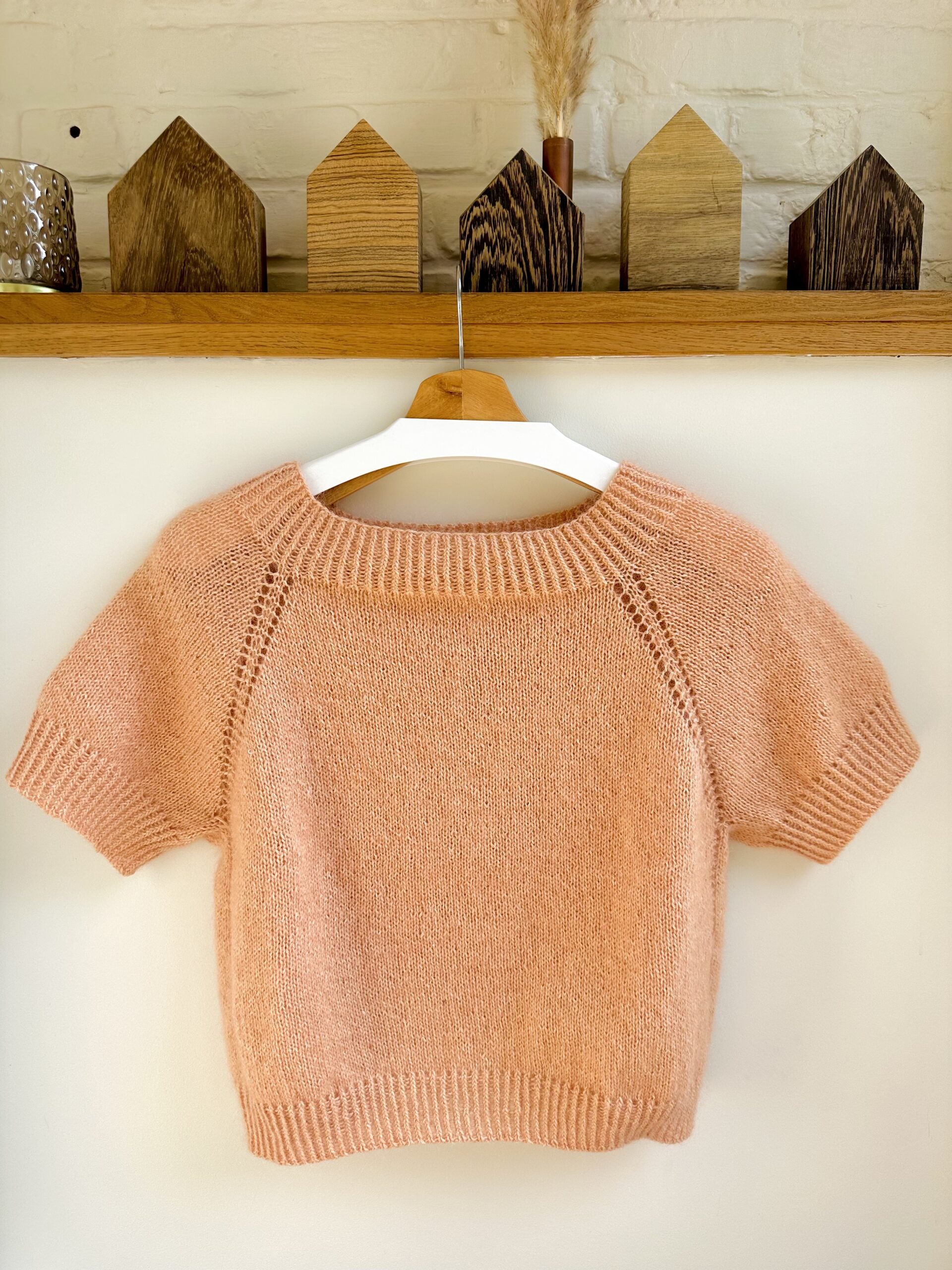 Top-down breien -Zomershirt beginner